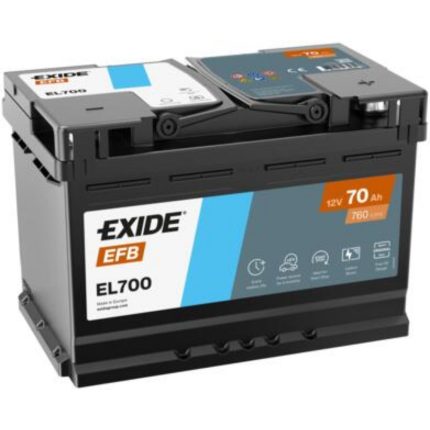 Baterie Auto Enrg 70Ah 760A