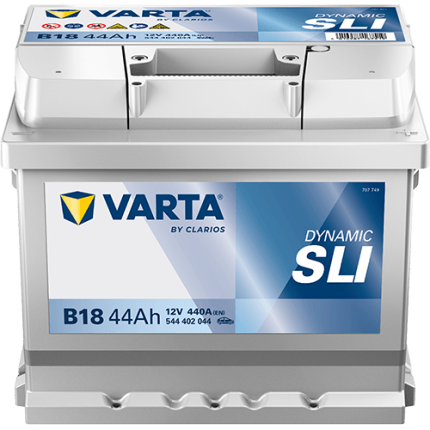 Baterie auto VARTA Dynamic SLI B18 544402044K262, 12 V, 44 Ah, 440 A, 207x175x175 mm