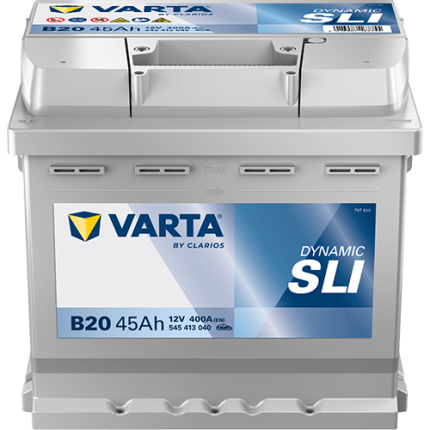 Baterie auto VARTA Dynamic SLI B20 545413040K262, 12 V, 45 Ah, 400 A, 207x175x190 mm, borna inversa stanga +